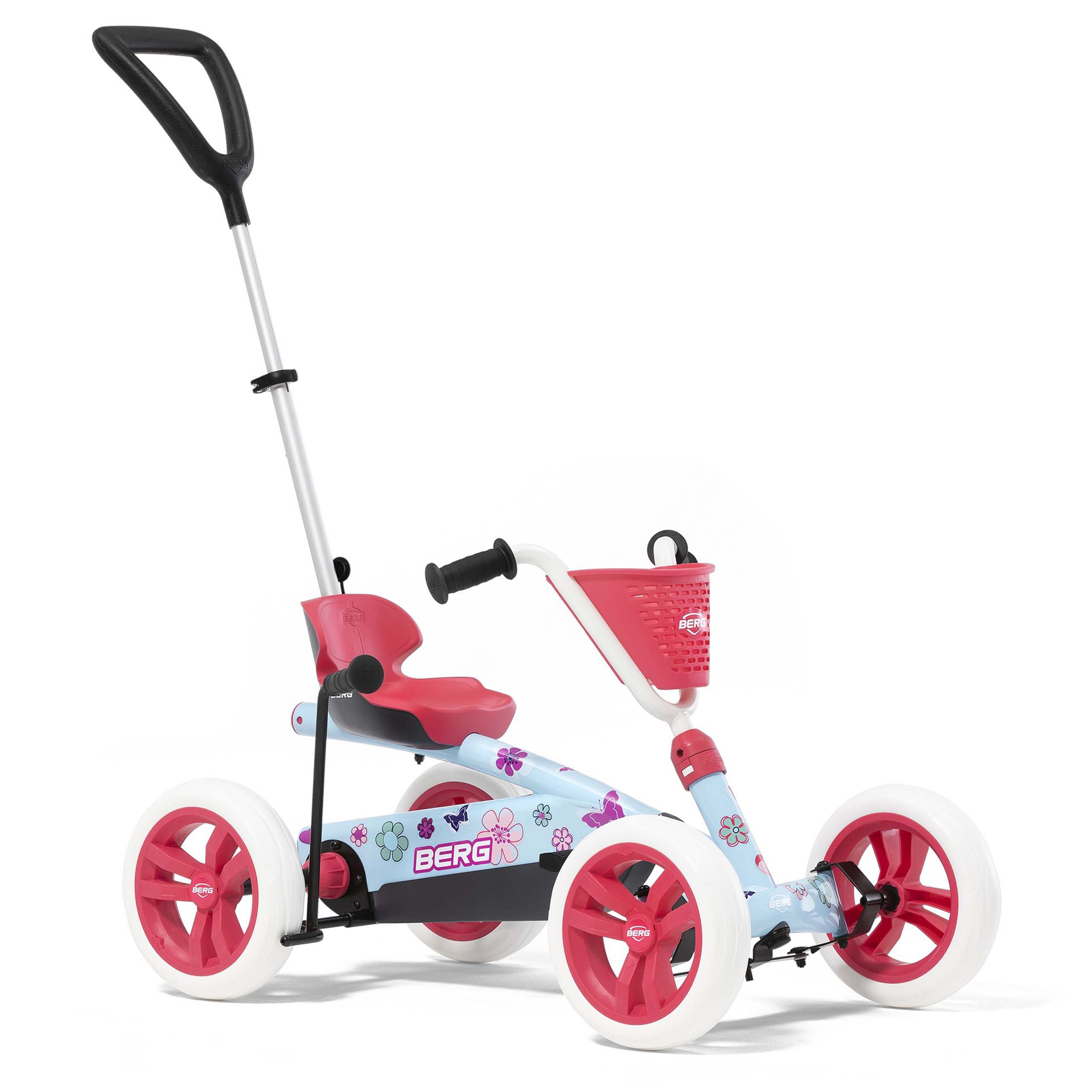 Pedal go kart bicycle 2 in 1 buzzy bloom