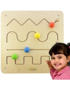 Montessori MASTERKIDZ smulkiosios motorikos lavinimo lenta – pramogos ir mokymasis