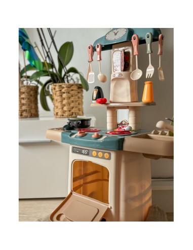 WOOPIE Trendy Kitchen with Water Circulation, Burner, Light, Sound
