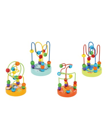TOOKY TOY medinė motorinė kilpa – edukacinis pervertas