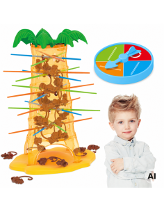 WOOPIE Falling Monkeys Skill Game for Kids 3+