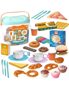 Süßigkeiten- und Desserts-Set 40-tlg. WOOPIE – Ideal für Spiel im Café
