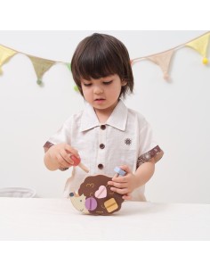 VIGA Holzspielzeug Igel mit Schrauben Montessori – Kreatives Spielen 2