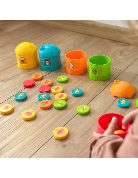 Logikspiel – Farbsortierung WOOPIE – Lernen für Kinder 3+