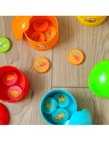 Logikspiel – Farbsortierung WOOPIE – Lernen für Kinder 3+