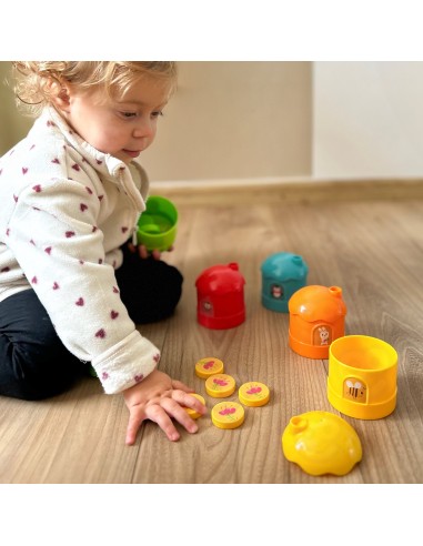 Logikspiel – Farbsortierung WOOPIE – Lernen für Kinder 3+