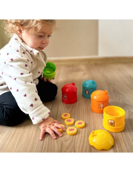 Logikspiel – Farbsortierung WOOPIE – Lernen für Kinder 3+
