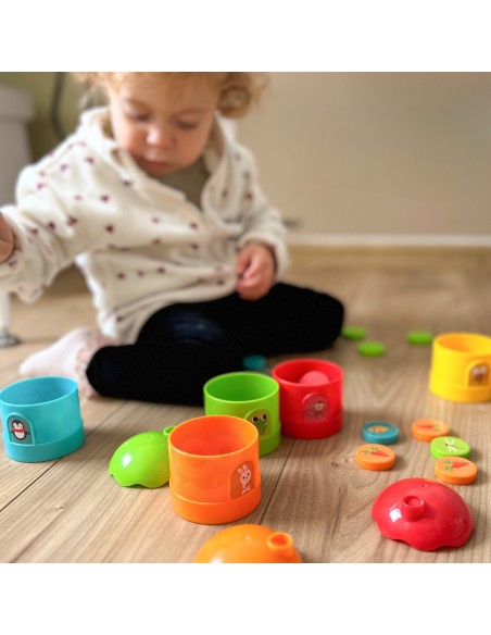 Logikspiel – Farbsortierung WOOPIE – Lernen für Kinder 3+