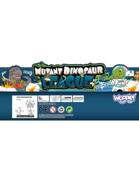 WOOPIE Water Gun with Dino Backpack - Perfect Fun!