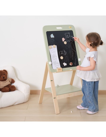 VIGA PolarB Wachsende Holztafel Kreide Magnetisch