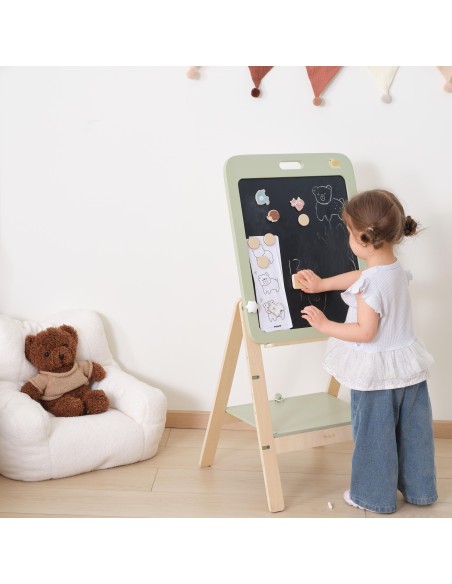 VIGA PolarB Wachsende Holztafel Kreide Magnetisch