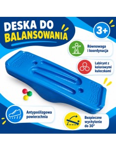 Blue Balance Board Maze WOOPIE 2