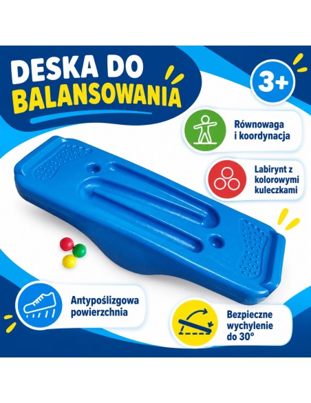 Blue Balance Board Maze WOOPIE