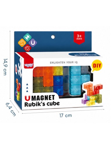 Tetris-Magnetbausteine Puzzle DIY 3D Lernspielzeug