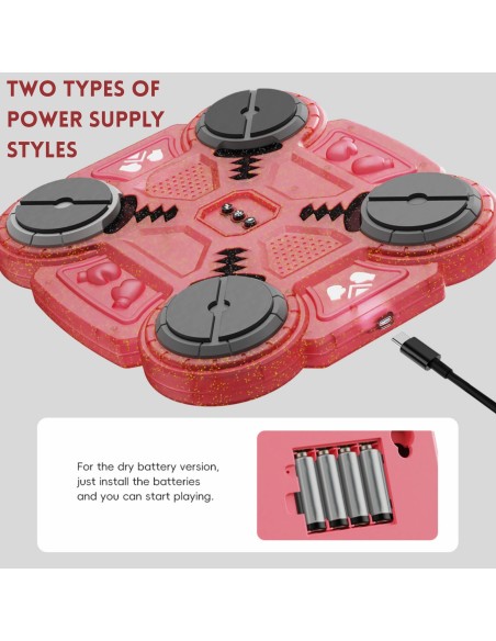 Musical Boxing Target 4 Boxing Target Woopie - Reflex Trainer