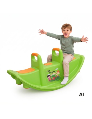WOOPIE Multi-Person Rocker STAR Balance Swing Green