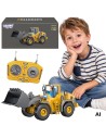 RC Woopie statybinis krautuvas - 9 kanalai 2,4 GHz metalinės šviesos ir garsas