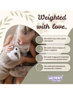 Woopie Belastungs-Plüschtier Faultier 65 cm – Hit für Jugendliche und Erwachsene 2