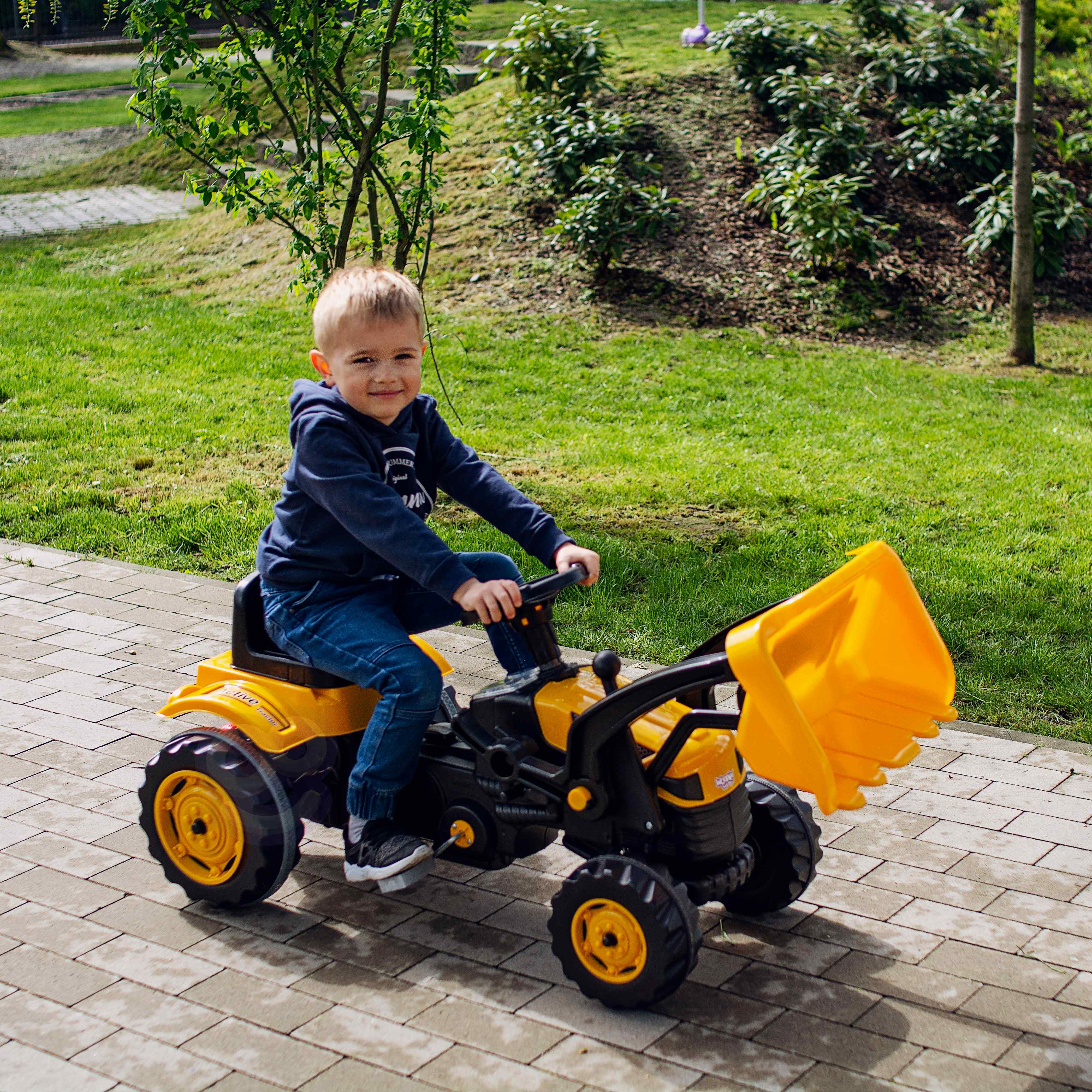 Traktor na pedały farmer maxtrac classic łyżka spychacz