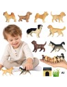 WOOPIE Set of 16 Dog Figures - Toy for Children