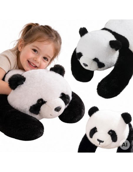 WOOPIE Panda Teddy Bear Sensory Weighted Plush Toy 2.5kg For Soothing Sleep