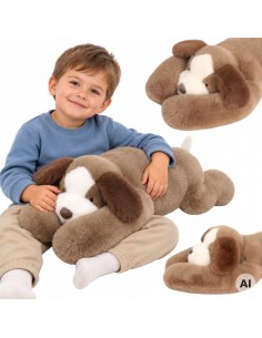WOOPIE sensorinis šuns svorio pliušinis žaislas 1,5 kg raminančiam miegui