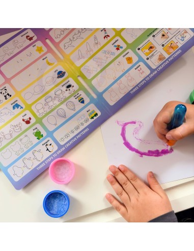 Magic Brush Creative Set with Stamps 3+