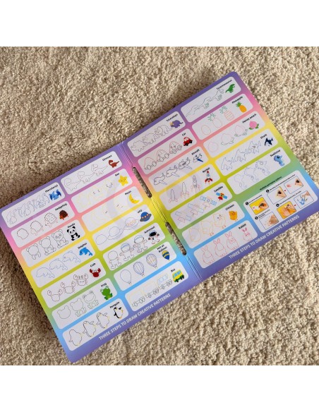Magic Brush Creative Set with Stamps 3+