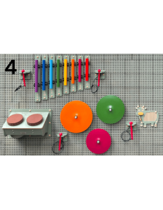 MASTERKIDZ STEM-Wissenschaftsset: STEM-Tafeln + Wandinstrumente für den Außenbereich