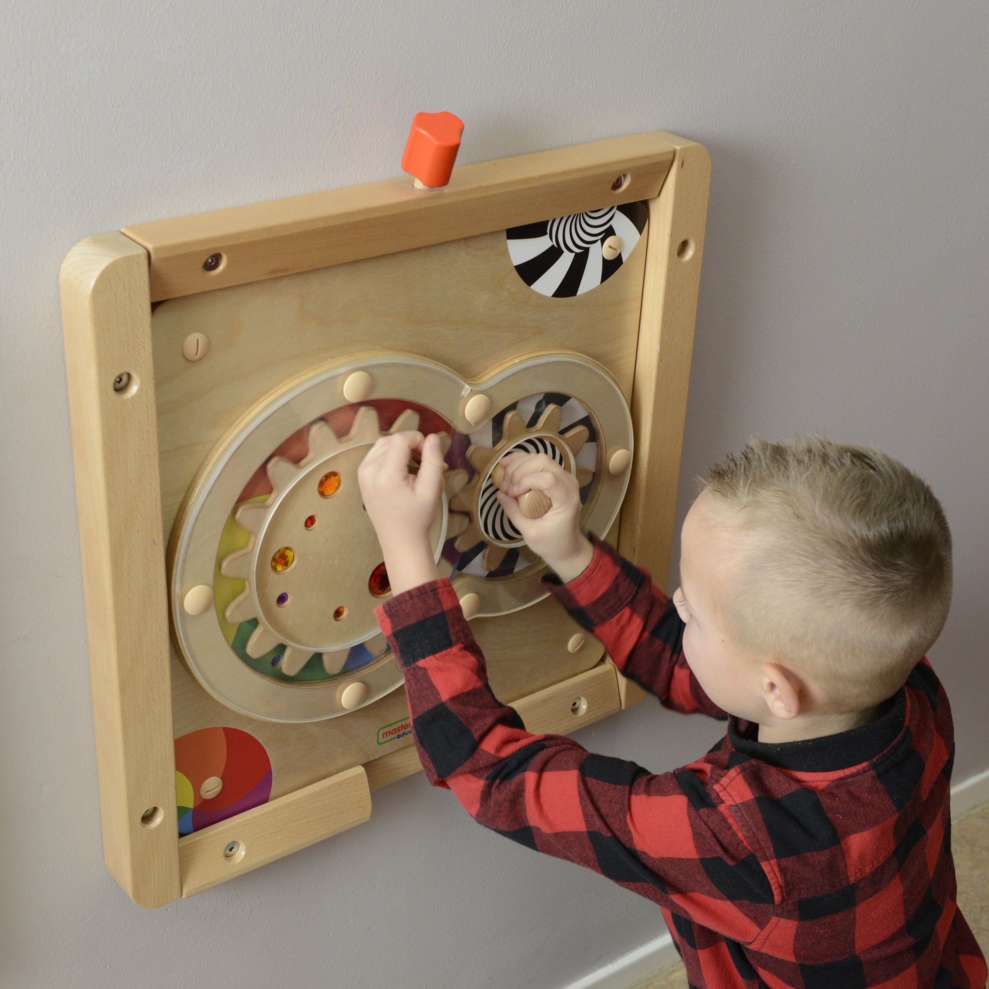 Tablica edukacyjna koordynacja rąk trening montessori