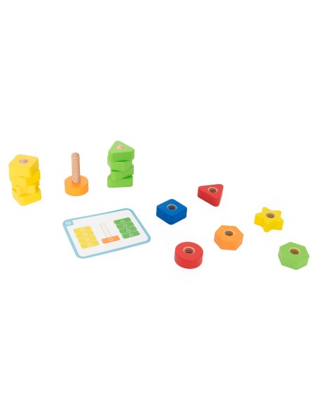 Set Muttern und Schrauben VIGA – Lernspaß 30-tlg.