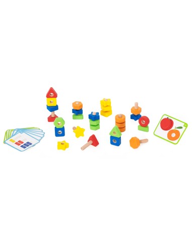 VIGA Nuts and Bolts Set - Educational Game 30 pcs.