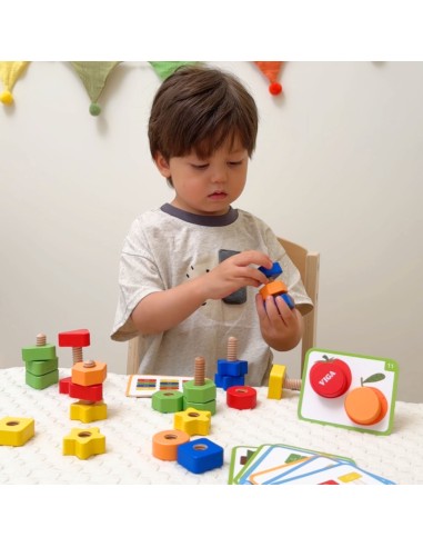 VIGA Nuts and Bolts Set - Educational Game 30 pcs.