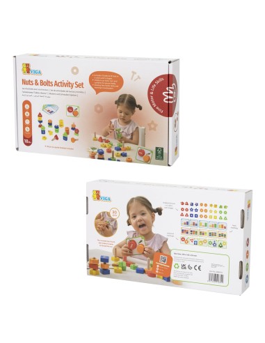 VIGA Nuts and Bolts Set - Educational Game 30 pcs.