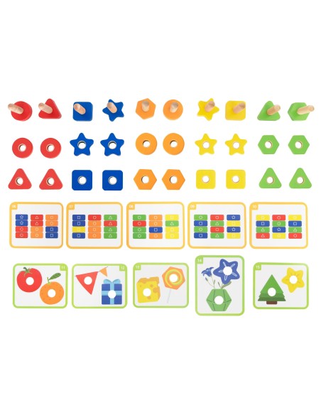 VIGA Nuts and Bolts Set - Educational Game 30 pcs.