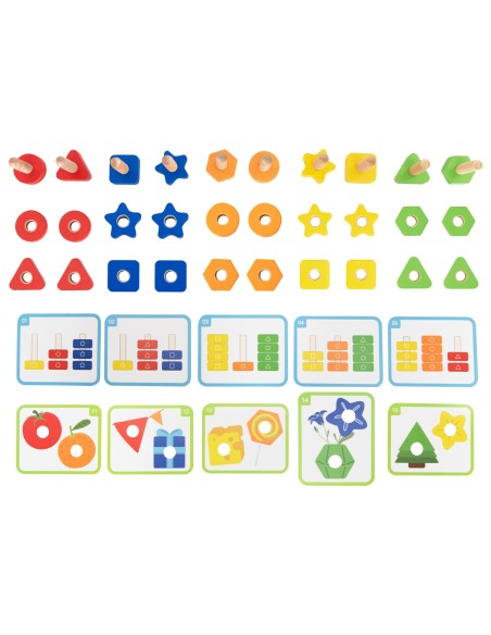 VIGA Nuts and Bolts Set - Educational Game 30 pcs.
