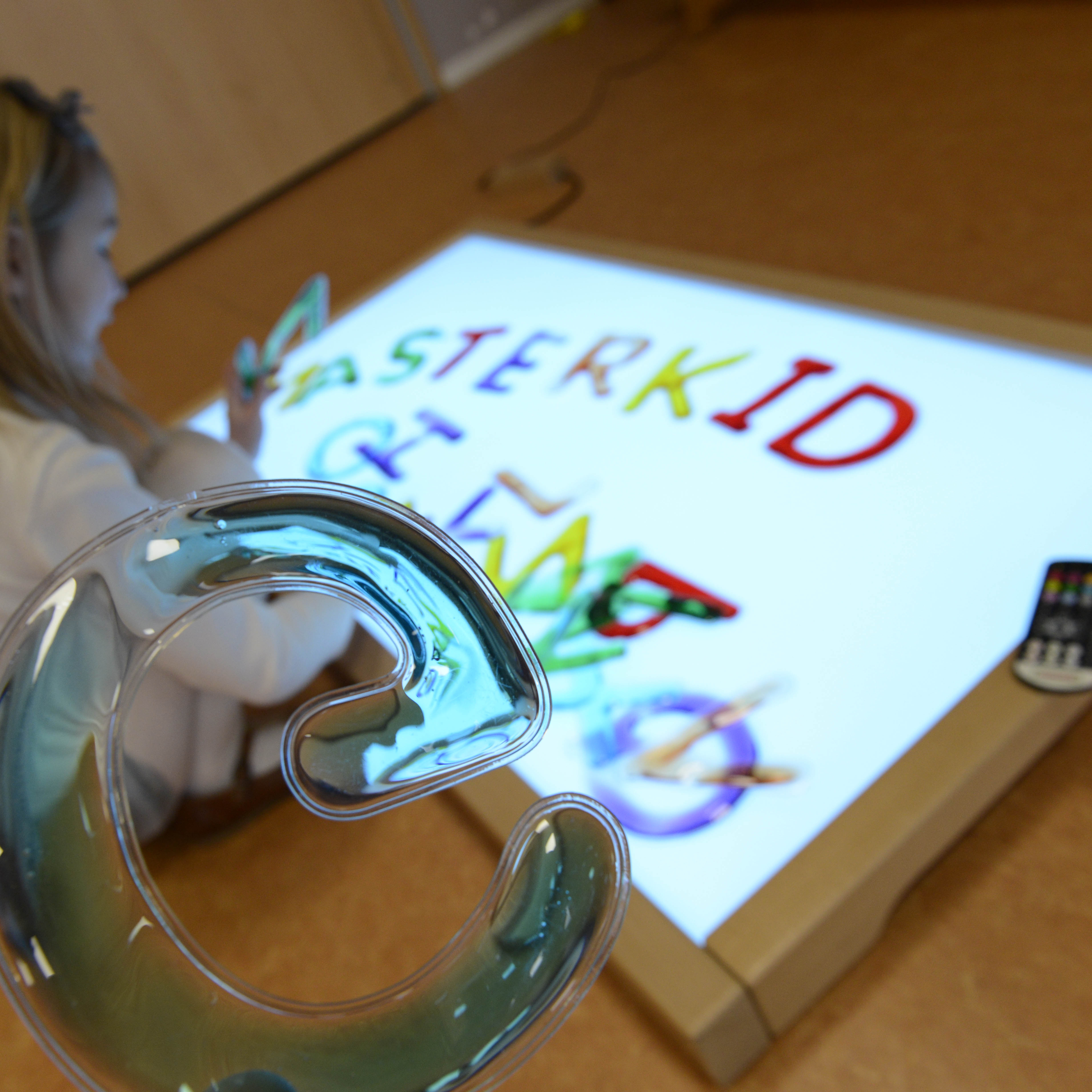 Zestaw literek i cyferek alfabet montessori