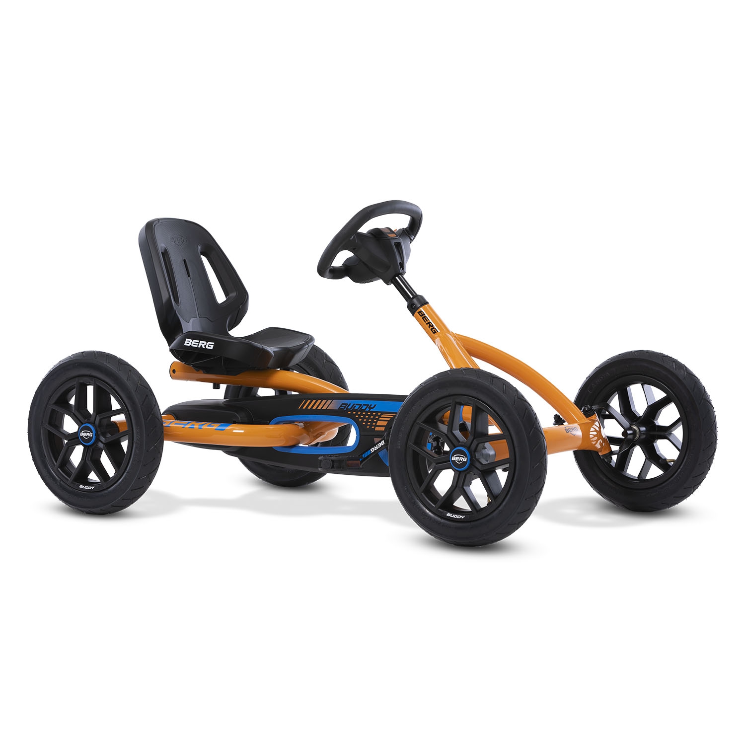 Gokart na pedały buddy b-orange do 50 kg