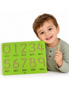 VIGA Graphomotor Number Board - Learning to Write for Children