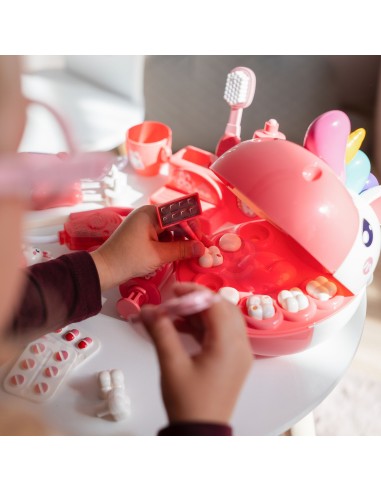 Einhorn-Zahnarztset – Lernspielzeug für Kinder