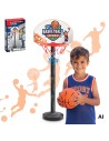 WOOPIE Basketball-Set 93 cm - Geschicklichkeitsspiel für Kinder