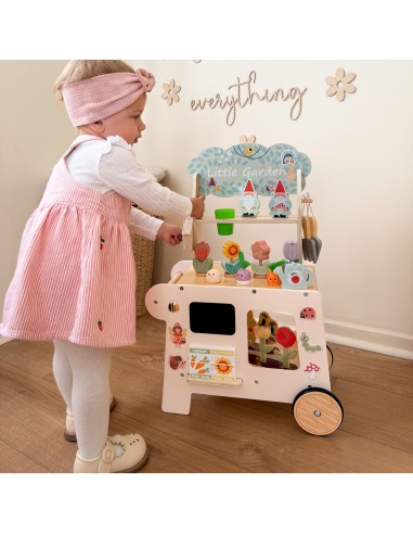 „Tooky Toy“ 57 dalių sodo vežimėlis – medinis žaislas