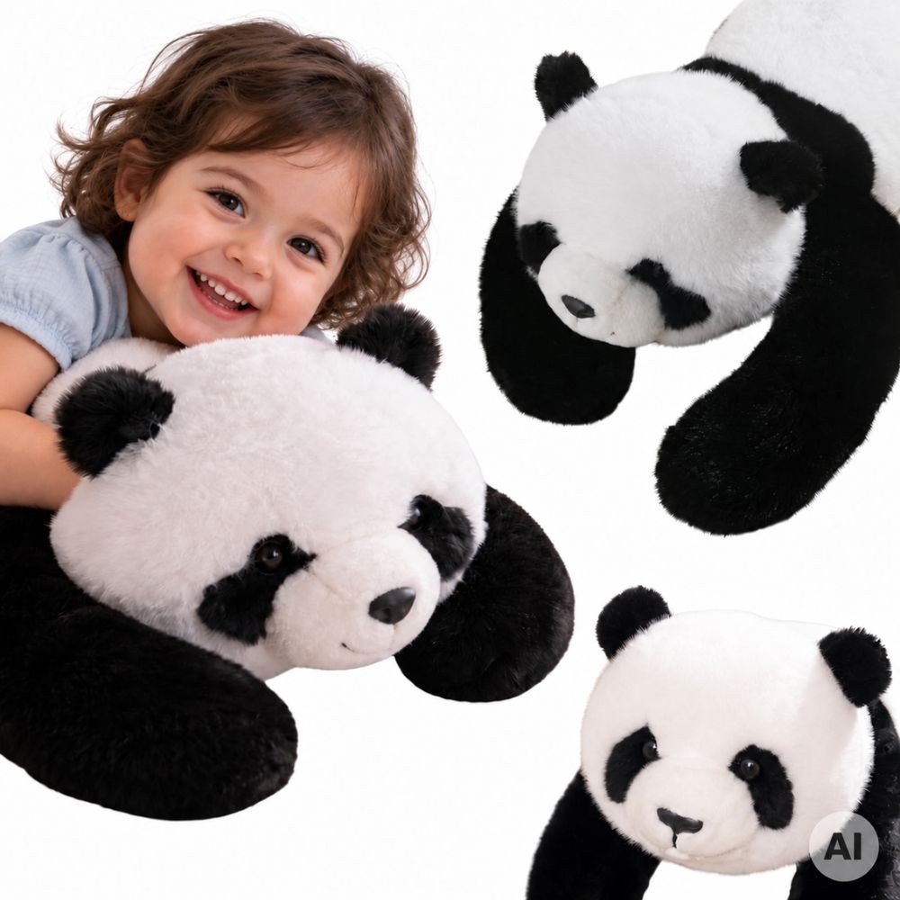WOOPIE Panda Terapeutyczna Obciążeniowa Pluszak 1kg