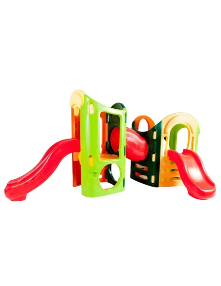 LITTLE TIKES 8-in-1 Playground Monkey Grove with Slides - Joy!