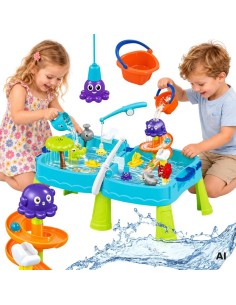 Woopie Water Table with Sandbox - 2-in-1 Water Park with Accessories