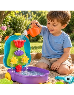 Hippo Water Suitcase Woopie Sand and Water Set 2