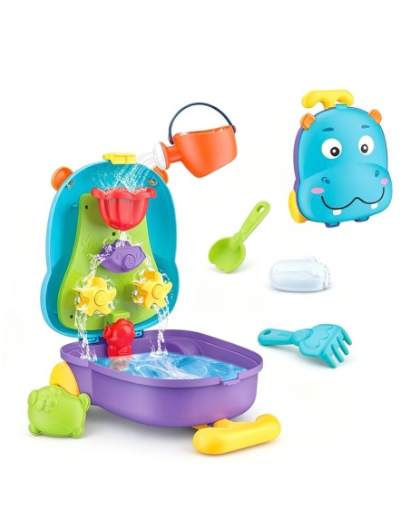 Hippo Water Suitcase Woopie Sand and Water Set