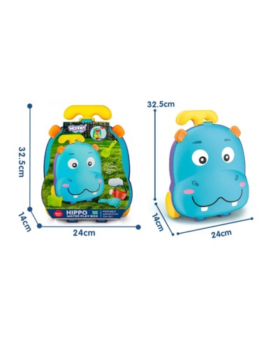 Hippo Water Suitcase Woopie Sand and Water Set