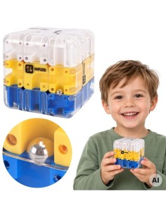 3D Maze Puzzle with Ball Cube - Logic Game