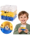 3D-Labyrinth-Puzzle mit Kugelwürfel – Logikspiel